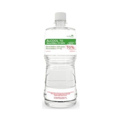 Álcool 70% 1L - Vic Pharma