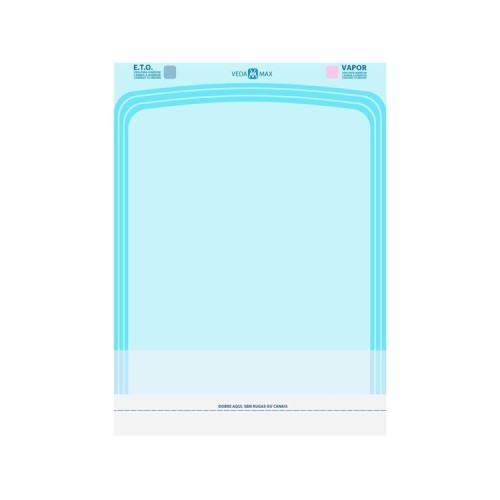 Papel para Esterilização Autoselante 15 x 30 VedaMax