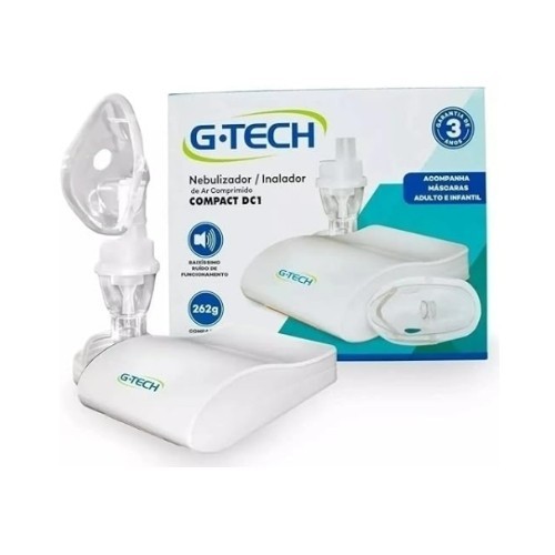 Aparelho Compressor Nebulizador Inalador G-tech